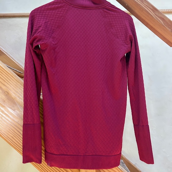 Lululemon Rest Less Half Zip Pullover in Star Ruby Pink (sz M/8) - Picture 6 of 7